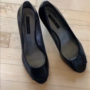 Black, bandolino heels.